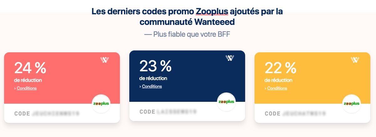 code zooplus wanteeed